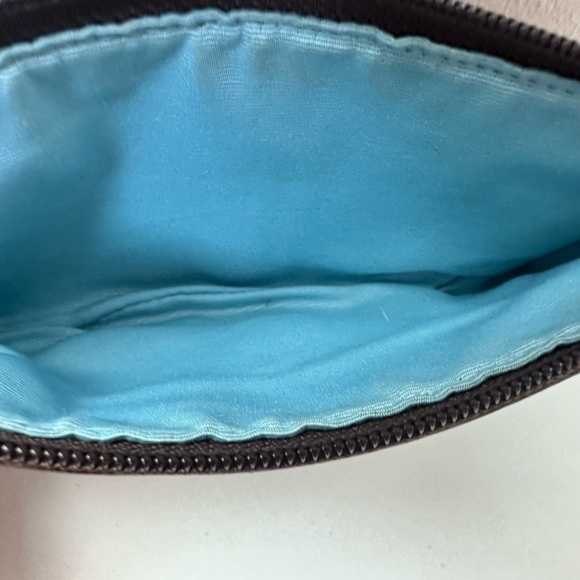 Coach Suede Leatherware Brown Wristlet - Picture 5 of 6